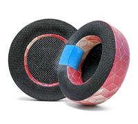 WC Freeze Virtuoso - Almohadillas de Gel refrigerante para Auriculares para Juegos Corsair Virtuoso de Wicked Cushions - Mayor Durabilidad, Grosor y Aislamiento de Sonido | Hex Red