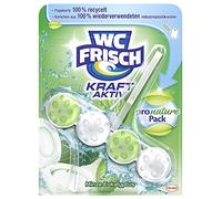 WC FRISCH Kraft Aktiv Pro Nature - Limpiador de inodoro y aroma de menta y eucalipto, 1 unidad