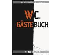 WC Gästebuch - das perfekte Geschenk für jede Gelegenheit: Die beste Idee zur Einweihung oder für die nächste Einladung. Eine Überraschung, die immer begeistert. Darf auf keiner Toilette fehlen!