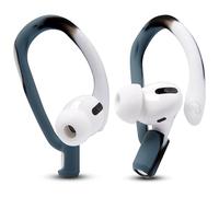 WC HookZ - Ganchos para Las Orejas mejorados y patentados para AirPods Pro 1, 2 y AirPods 1, 2 y 3 - Pares de Dos tamaños incluidos en el Paquete, Fabricados por Wicked Cushions | Mixed Marble