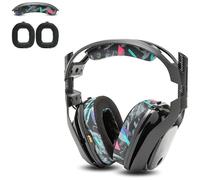 WC Mod Kit A40 -Almohadillas de Gel refrescante + Diadema de Repuesto compatibles con Astro A40 Gen 4 y A40 TR de Wicked Cushions | Mayor Comodidad, refrigeración y Durabilidad | 90's Black