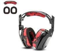 WC Mod Kit A40 -Almohadillas de Gel refrescante + Diadema de Repuesto compatibles con Astro A40 Gen 4 y A40 TR de Wicked Cushions | Mayor Comodidad, refrigeración y Durabilidad | Red Camo