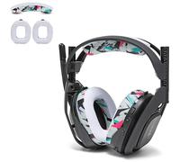 WC Mod Kit A50 - Almohadillas de Gel refrigerante + Diadema de Repuesto para Astro A50 Gen 4, Gen 5 y A50X de Wicked Cushions | Mayor Comodidad, refrigeración y Durabilidad | 90's White