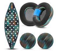 WC Mod Kit Nova Pro Wireless & Nova Elite V2 - Almohadillas Gel Refrigerante, Diadema Silicona Extra Ancha y Placas Altavoces para SteelSeries Arctis Nova Pro Wireless & Nova Elite | The Simulation