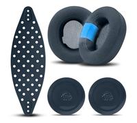 WC Mod Kit V2 Nova Pro Wireless, Pro Omni & Elite - Almohadillas y Diadema | Por Wicked Cushions | Placas laterales incluidas. Para Arctis Nova Pro Wireless, Elite y Pro Omni | Midnight Blue