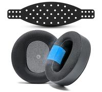 WC Mod Kit V2 para Maxwell Gen 1 - Almohadillas de Gel Refrigerante + Diadema de Silicona Extra Ancha Compatible con Audeze Maxwell Xbox & PS5 Gen 1 de Wicked Cushions | Black