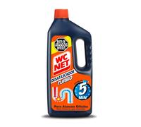 Wc Net turbo, Desatascador super concentrado, Desatasca a la primera y en 5 minutos, 500 ml + 500 ml extra