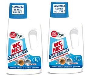 WC Net - alcantarillado - Fraîcheur Marino - 1 l - Lote de 2