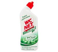 WC Net - Bio Higiene Gel, bio-activ, con agentes probiotici, electrolítica y higieniza el inodoro - 3 unidades de 700 ml [2100 ml]