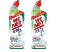 WC Net - Lejía Gel Mountain Fresh para Wc, Limpia, Higieniza y Blanquea Inmediatamente, 800ml (Paquete de 2)