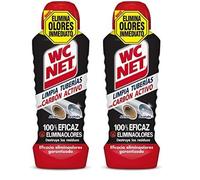 WC Net Limpia Tuberías con Carbón Activo, Compuesto, 700 ml (Paquete de 2)