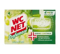 Wc Net Perfumoso - Tabla de limas fresh, 1 paquete con 4 tablas
