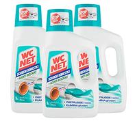 Wc Net Professional - Descargas domésticas con agentes biológicos, tratamiento líquido, fragancia de pino, 1000 ml x 3 paquetes