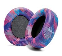 WC PadZ Nova Pro Wireless & Nova Elite - Almohadillas de Repuesto para Steelseries Arctis Nova Pro Wireless y Nova Elite, Fabricadas por Wicked Cushions, más Gruesas, Suaves y cómodas | Speed Racer