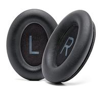 WC PadZ QC45 - Almohadillas para Bose QuietComfort 45, QC SE y QC Wireless | Por Wicked Cushions | Cojines extragruesos, costuras duraderas de primera calidad | Black