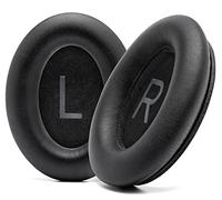 WC PadZ QC45 - Almohadillas para Bose QuietComfort 45 / QuietComfort Se/QuietComfort Wireless, Fabricadas por Wicked Cushions | Cojín extragrueso | Premium Durable Stitching | Black