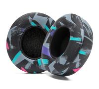 WC PadZ Solo 4 - Almohadillas de Repuesto mejoradas para Beats Solo 4 de Wicked Cushions | Mayor Comodidad y Aislamiento de Sonido | 90's Black
