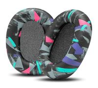 WC PadZ XM6 - Almohadillas de Repuesto Premium de Wicked Cushions compatibles con Sony WH-1000XM6 | Mayor Comodidad, Cuero sintético Duradero y Aislamiento acústico | 90's Black
