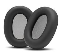 WC PadZ XM6 - Almohadillas de Repuesto Premium de Wicked Cushions compatibles con Sony WH-1000XM6 | Mayor Comodidad, Cuero sintético Duradero y Aislamiento acústico | Black