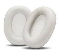 WC PadZ XM6 - Almohadillas de Repuesto Premium de Wicked Cushions compatibles con Sony WH-1000XM6 | Mayor Comodidad, Cuero sintético Duradero y Aislamiento acústico | Platinum Silver