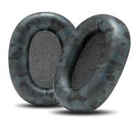 WC PadZ XM6 - Almohadillas de Repuesto Premium de Wicked Cushions compatibles con Sony WH-1000XM6 | Mayor Comodidad, Cuero sintético Duradero y Aislamiento acústico | Black Camo