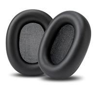 WC PadZ XM6 XL - Almohadillas de Repuesto extragrandes compatibles con Sony WH-1000XM6 de Wicked Cushions | Mayor Apertura para la Oreja, Mayor Comodidad y Aislamiento acústico | Black