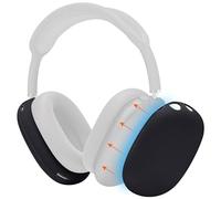 WC ShellZ MAX - Cubiertas Exteriores Protectoras Compatible con AirPods MAX 1 & 2 de Wicked Cushions | De Silicona Premium | Negro