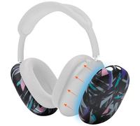 WC ShellZ MAX - Funda Protectora Exterior para Auriculares Airpods MAX Fabricada por Wicked Cushions | Fabricada con Silicona de Primera Calidad | 90's Black