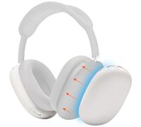 WC ShellZ MAX - Fundas Protectoras Exteriores para Auriculares para Airpods MAX Fabricadas por Wicked Cushions | Fabricado con Silicona Premium | Beige