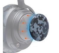 WC Side Plates for Arctis Nova Headsets, by Wicked Cushions | Compatible con Arctis Nova Pro Wireless/Pro Wired/Nova Elite/Nova 7 / 7X / 7P | Black Camo