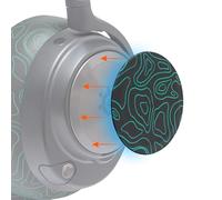 WC Side Plates for Arctis Nova Headsets, by Wicked Cushions | Compatible con Arctis Nova Pro Wireless/Pro Wired/Nova Elite/Nova 7 / 7X / 7P | Midnight FrankP