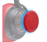 WC Side Plates for Arctis Nova Headsets, by Wicked Cushions | Compatible con Arctis Nova Pro Wireless/Pro Wired/Nova Elite/Nova 7 / 7X / 7P | Red