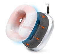 WC SweatZ MAX - Fundas Antisudor Patentadas Compatible con AirPods MAX 1 (No Compatible con AirPods MAX 2) de Wicked Cushions | Antisudor & Lavable | Protección Total | Mármol Rosa