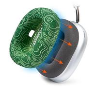 WC SweatZ MAX - Fundas Protectoras patentadas para Airpods MAX Fabricadas por Wicked Cushions | Resistente al Sudor y fácilmente Lavable | Protección Completa contra el Sudor | Emerald Tide