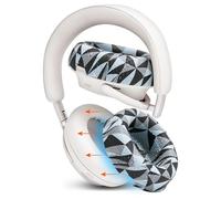 WC SweatZ QC Ultra: Fundas Protectoras patentadas para los oídos, compatibles con Bose QuietComfort Ultra Gen 1 y Gen 2 de Wicked Cushions | Resistentes al Sudor y Lavables | Geo Grey