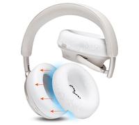WC SweatZ QC Ultra V2 - Fundas Protectoras patentadas para Auriculares Bose QuietComfort Ultra de Wicked Cushions | No se Adapta a ningún Otro Auricular Bose | White