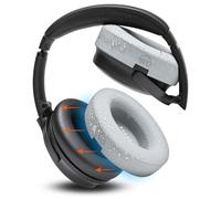 WC SweatZ QuietComfort - Almohadillas Protectoras para los oídos para el Sudor en el Gimnasio patentadas para Bose QC 35 y 35ii, QC45/SE/QC 2023 y más, Fabricadas por Wicked Cushions | Silver