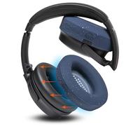 WC SweatZ QuietComfort - Almohadillas Protectoras para los oídos para el Sudor en el Gimnasio patentadas para Bose QC 35 y 35ii, QC45/SE/QC 2023 y más, Fabricadas por Wicked Cushions | Midnight Blue