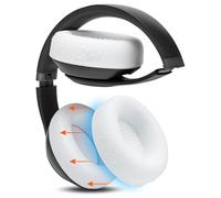 WC SweatZ Studio Pro - Fundas Protectoras para Auriculares Beats Studio Pro Fabricadas por Wicked Cushions | Resistente al Sudor y fácilmente Lavable | White