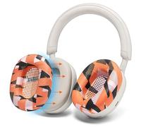 WC SweatZ XM5 - Almohadillas antisudor patentadas para Sony WH1000XM5 de Wicked Cushions | Protección Total de 360 Grados | Resistentes al Sudor y fáciles de Lavar | Orange Prism