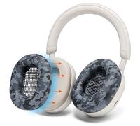 WC SweatZ XM5 - Almohadillas antisudor patentadas para Sony WH1000XM5 de Wicked Cushions | Protección Total de 360 Grados | Resistentes al Sudor y fáciles de Lavar | Black Camo