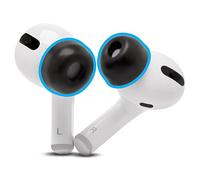 WC TipZ - Puntas de Espuma viscoelástica mejoradas para Airpods Pro Fabricadas por Wicked Cushions | Comodidad de Espuma, Sellado y Tiempo de Rebote mejorados | Cabe en el Estuche de Carga | Negro