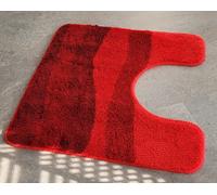 WC Vorleger MIAMI DL U-Form Carneol Rojo antideslizante, 15 mm
