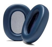 WC Wicked Cushions Almohadillas Extra Gruesas para Sony XM5 - Cojines de Cuero PU Suave, Lujosa Espuma viscoelástica con Aislamiento de Ruido, Grosor Adicional | Blue
