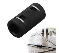 Wcawnlt Conector de manguera de alta presión para lavadora de alta presión, adaptador de manguera de acero inoxidable y plástico técnico, compatible con Kärcher K2/3/5/7