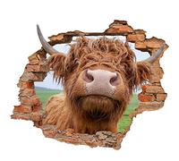 WCB - Adhesivo decorativo para pared (90 x 74 cm), diseño de paisaje