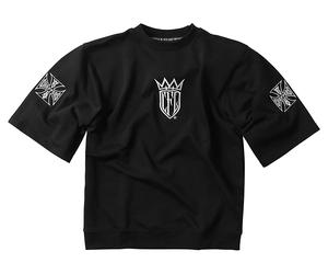 WCC CFL Chop Manga Corta JERSEY Negro 2XL hombres