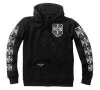 Sudadera con Capucha West Coast Choppers Dominator NegroXL Negro