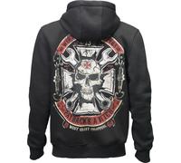 Chaqueta con capucha West Coast Choppers Mechanic NegroL Negro