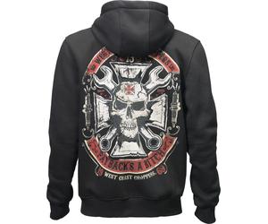 WCC Mechanic Sudadera con cremallera Negro L hombres